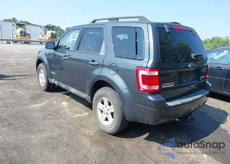 2008 Ford Escape Hybrid из США, поврежденный, VIN 1FMCU49H98KD98760